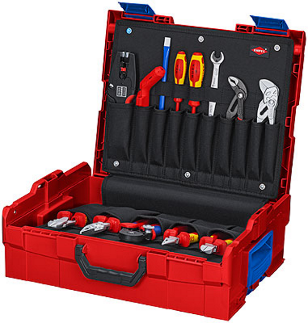 Knipex L-BOXX® Elektro 00 21 19 LB E - 7,8kg - 63-teilig - bestückt