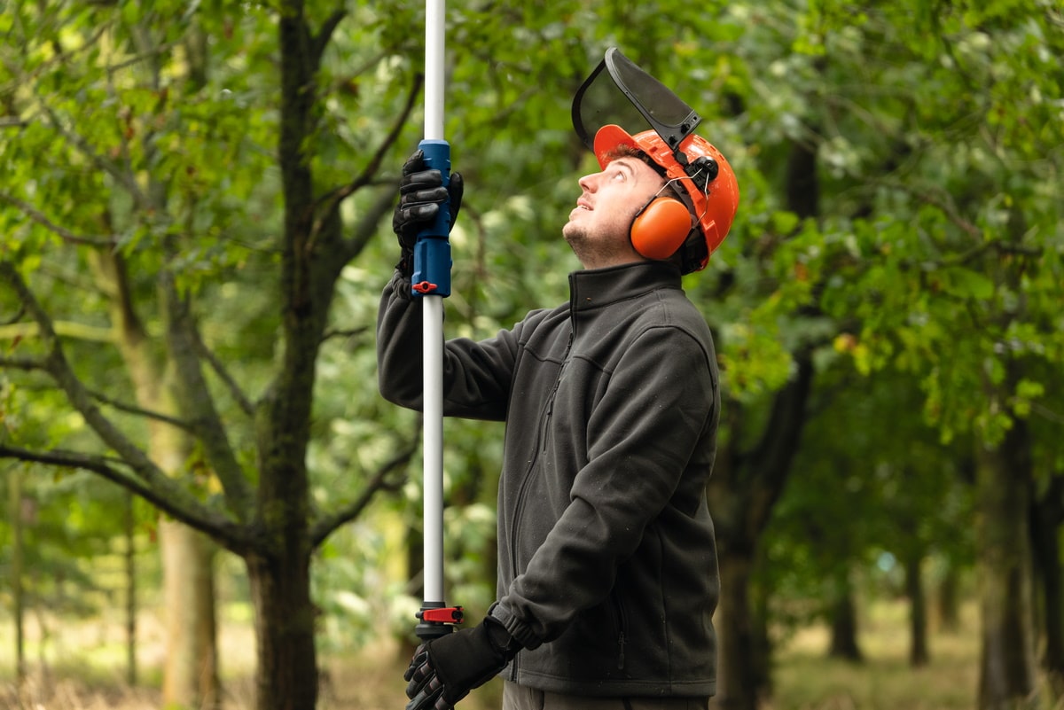 Bosch Hochentaster Kettensäge Akku - GKE 18V-25 TP - Teleskopstange - Sologerät