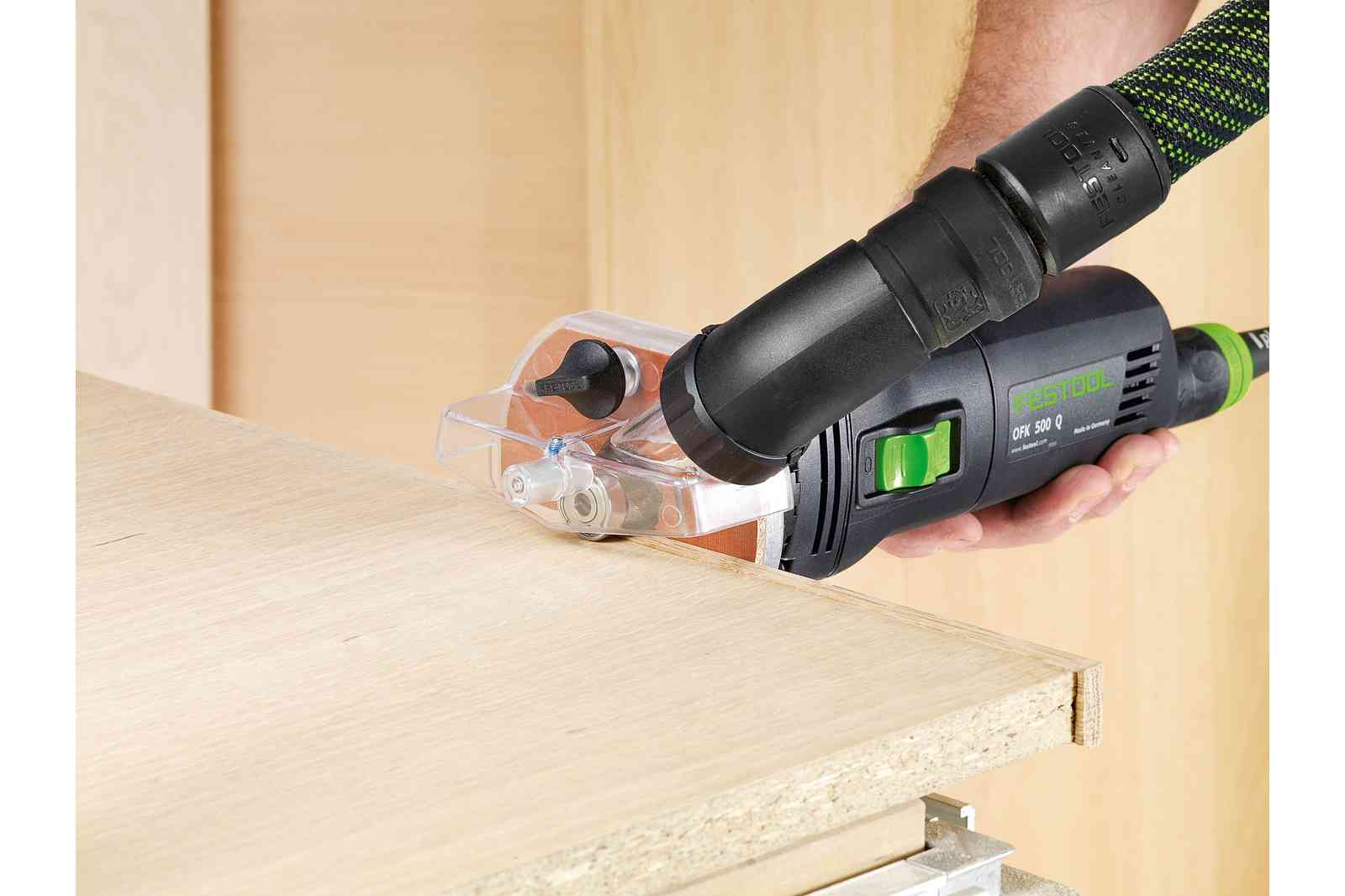 Festool Kantenfräse OFK 500 Q-Plus R2 - 450 Watt - im Systainer - 576227