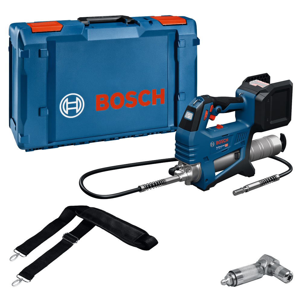 Bosch Fettpresse Kartuschenpresse GFP 18V-10 - Akku 18V - für präzises Schmieren