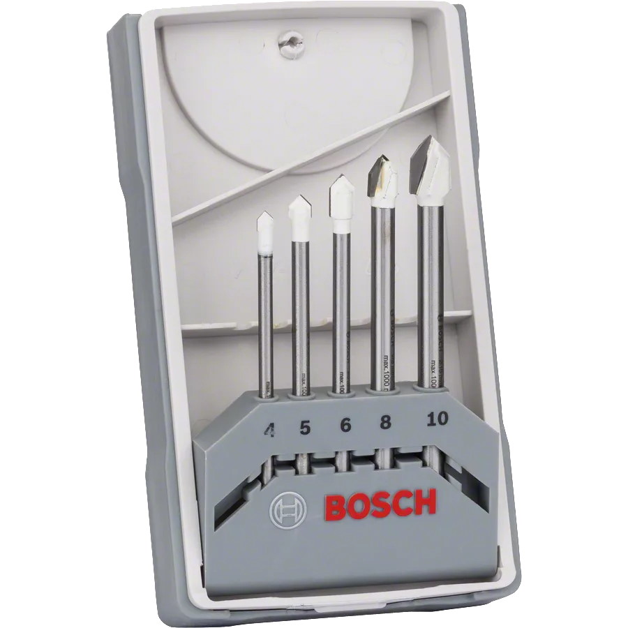 Bosch Fliesenbohrer-Set CYL-9 Ceramic - 5-teilig - 4,5,6,8,10mm - 2608587169