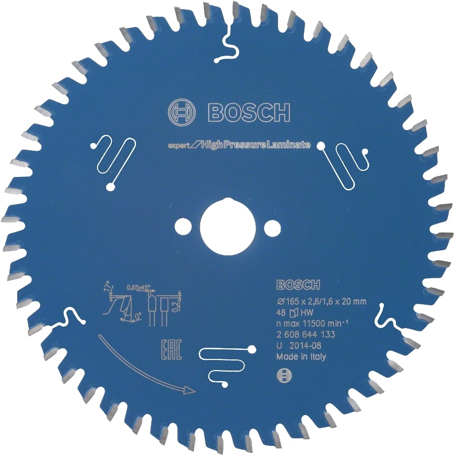 Bosch Sägeblatt Kreissägeblatt EXPERT for High-Pressure Laminate Ø 160mm - 254mm