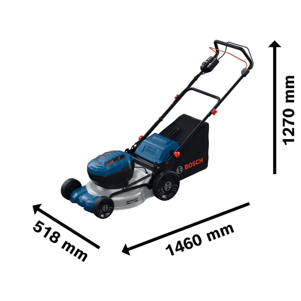Bosch Akku-Rasenmäher PRO GRA18V2-46SP - 60l - 46cm Schnittbreite - ohne Akkus