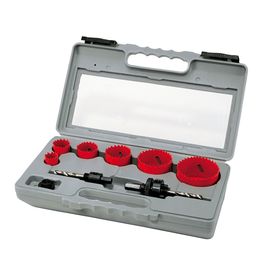 HM Müllner HSS-BI-Metall Lochsägen-Set - M3 - 9-teilig - 22-68mm
