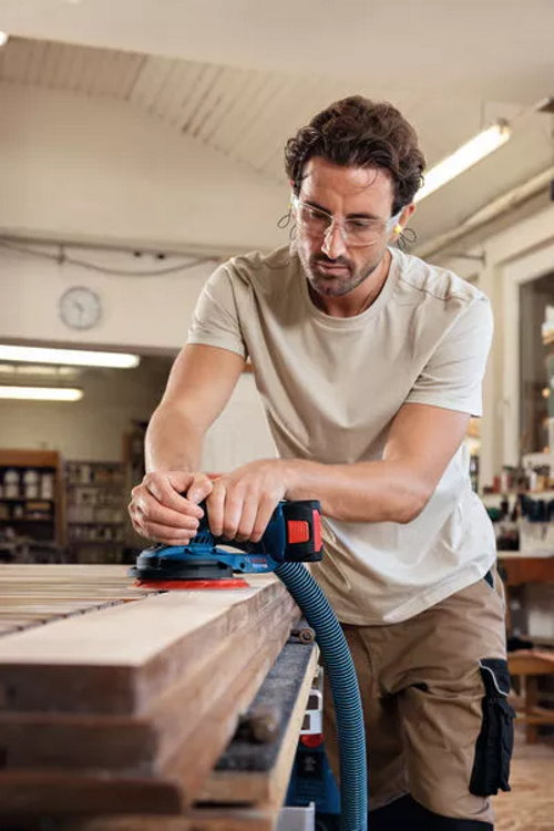 Bosch Akku-Exzenterschleifer GEX 18V-150-3 - L-BOXX - 18V - 150mm