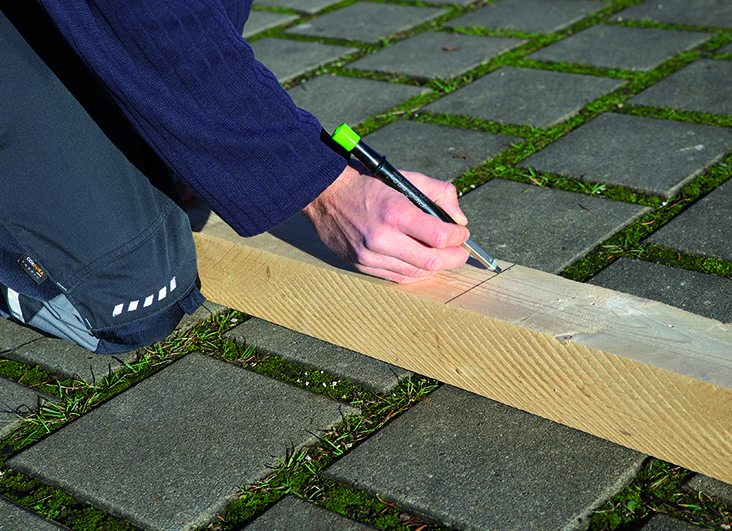 Pica BIG Dry Zimmermannsbleistift - Graphitmine - 6060