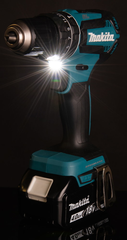 Makita Akku-Schlagbohrschrauber DHP485RTJ - DC18RC - 2x 5Ah - Makpac 2