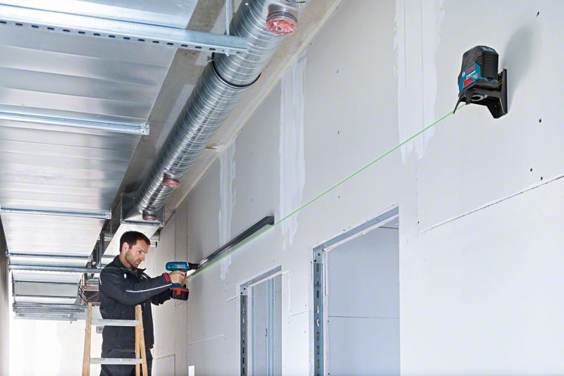 Bosch Professional GCL 2-15 G Kombilaser - Punktlaser - Linienlaser - Grün