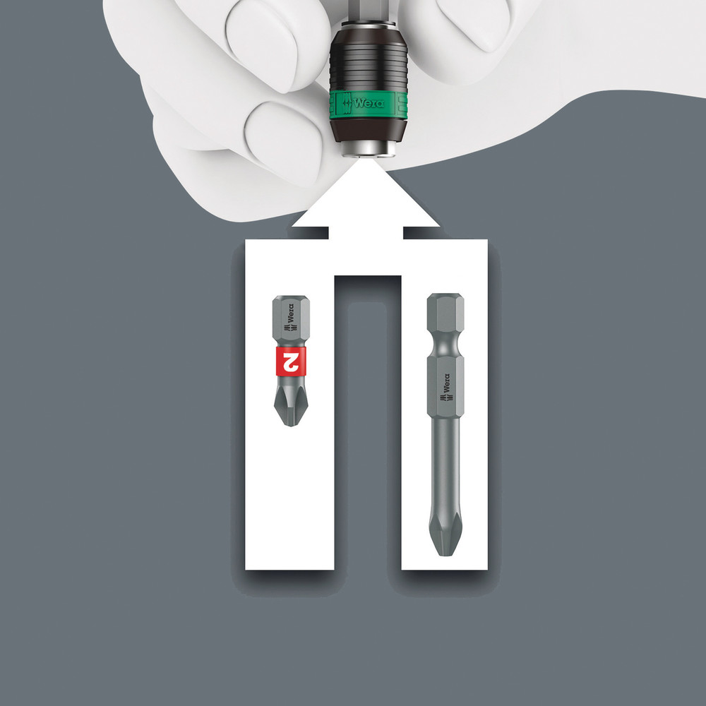 Wera Kraftform Kompakt 400 - 17 teilig - Handwerkzeug - Bitsatz - 05057470001
