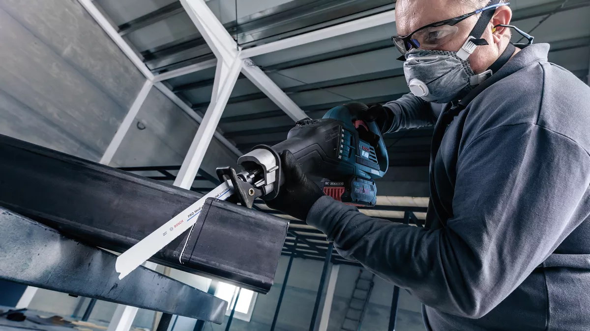 Bosch Säbelsägeblatter S1237BEF - für Metall - 300mm - 5 Stück - 2608658996