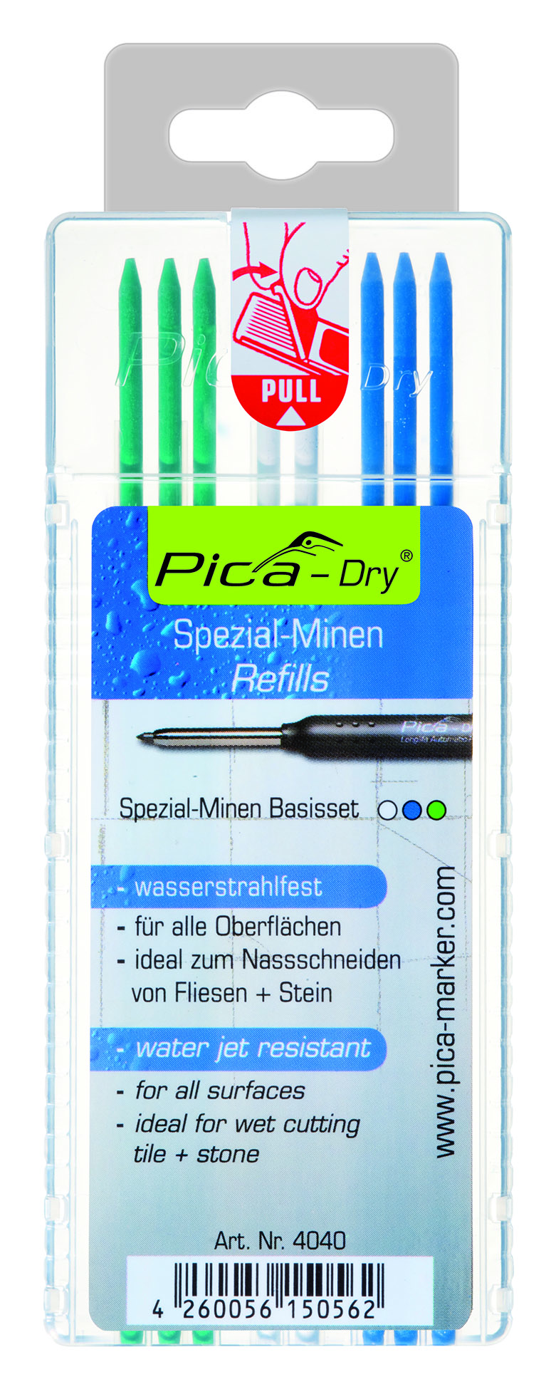Pica Master Set Markier Set Installateur - 55020 - für Fliesenleger, Elektriker, Schlosser...