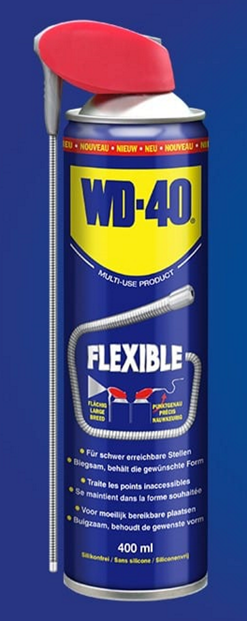 WD-40 Multifunktionsprodukt Öl Schmieröl Kriechöl - 400ml - flexibles Sprührohr