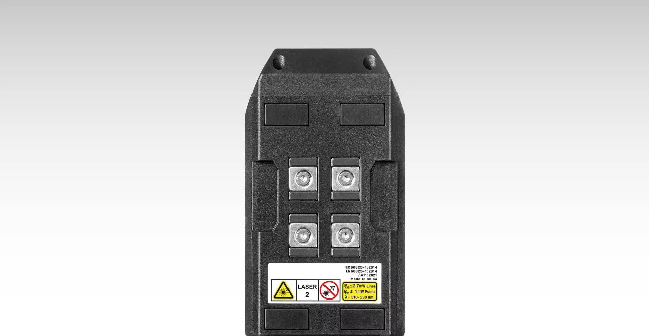Stabila Multilinien-Laser LAX 500 G - 12V - grün - 7-tlg - 3 x 360° - Akku + Ladegerät