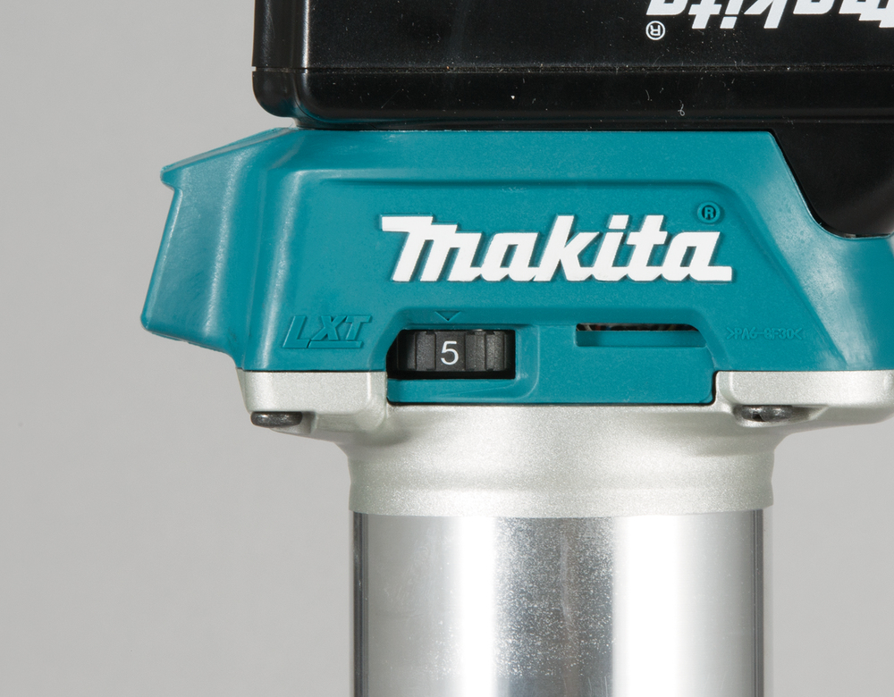 Makita Akku-Multifunktionsfräse DRT50Z - 18V - 6-8mm - ohne Akku/Ladegerät