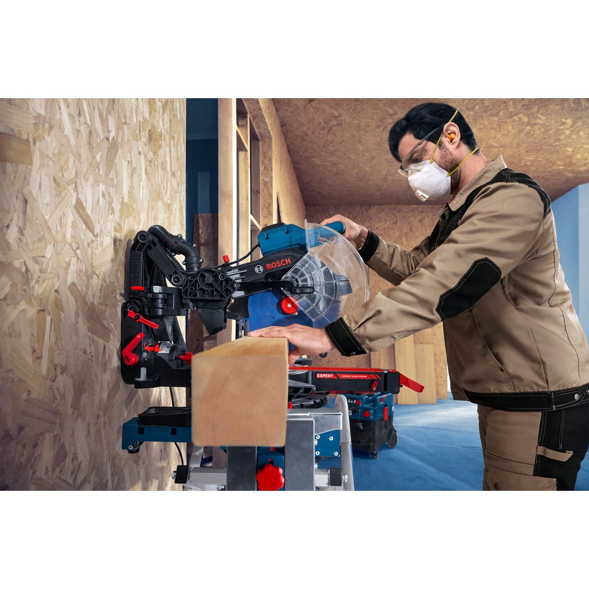 Bosch Kappsäge Gehrungssäge EXPERT EXCM341-305GD - 305 mm - Compact Glide