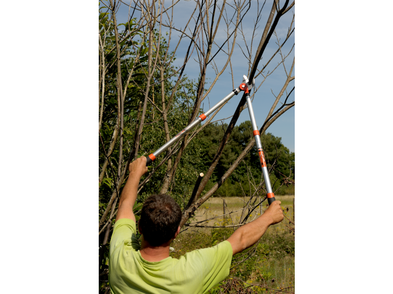 Bahco PG-19 Teleskop Bypass Astschere 70 bis 90 cm