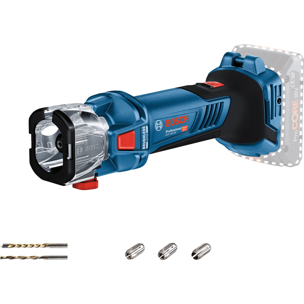 Bosch Akku Rotationswerkzeug GCU 18V-30 - in L-BOXX - ohne Akku - ohne Ladegerät