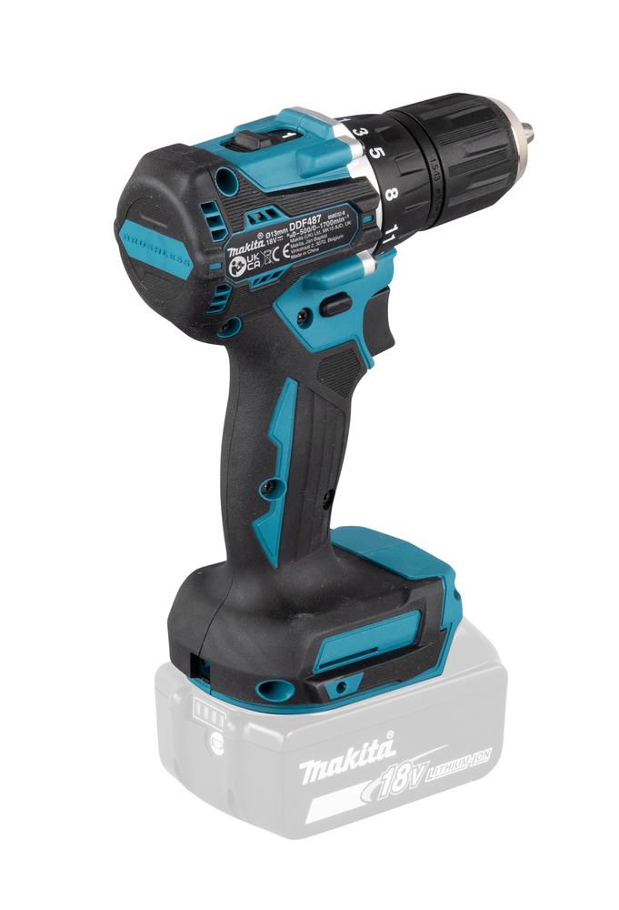 Makita Akku-Bohrschrauber 18V - DDF487Z - ohne Akku/Ladegerät