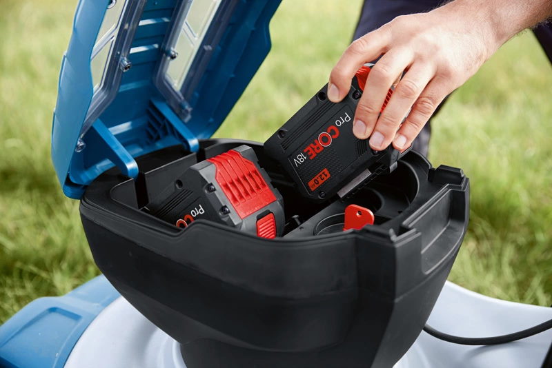 Bosch Akku-Rasenmäher GRA 18V2-46 - ohne Antrieb - 60l - 46cm Schnittbreite