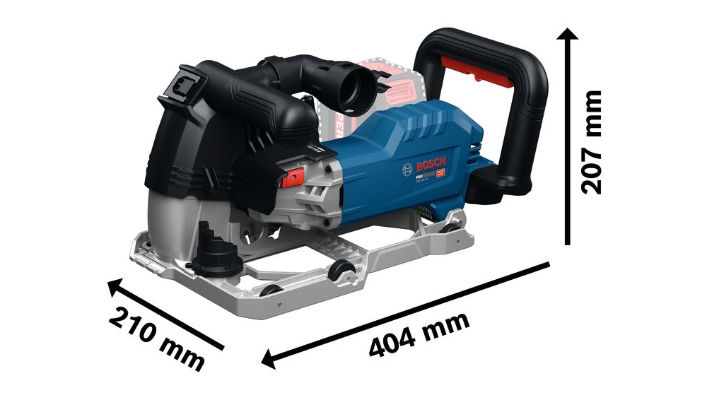Bosch Akku-Mauernutfräse PRO GNF18V-40 in L-Boxx - 18V - 150mm - 06016C5000