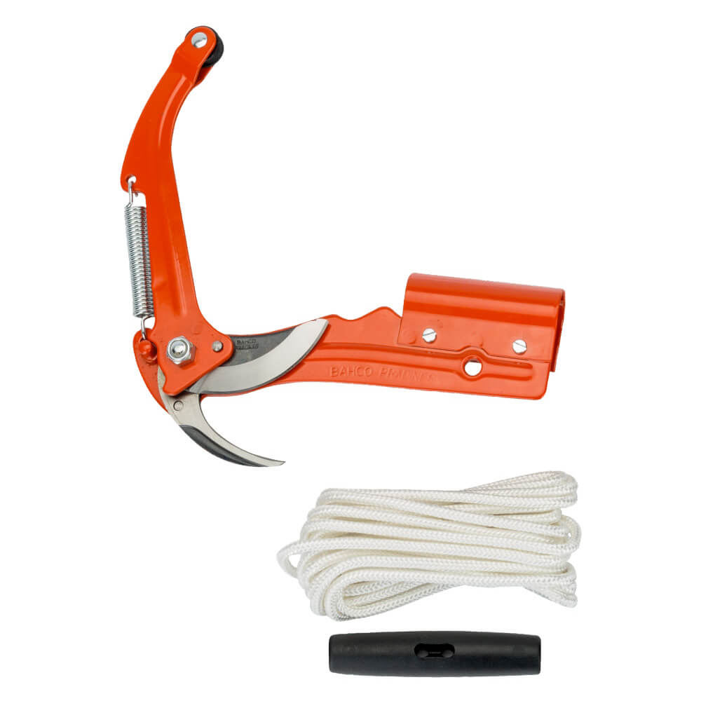 Bahco Gartenschere - Raupenschere mit einfacher Hebelwirkung - 30 mm