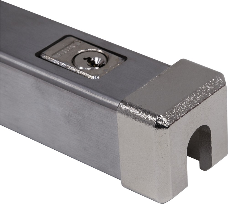 Abus Fenster-Panzerriegel FPR217 150 ER - Edelstahl - 150cm Grundlänge