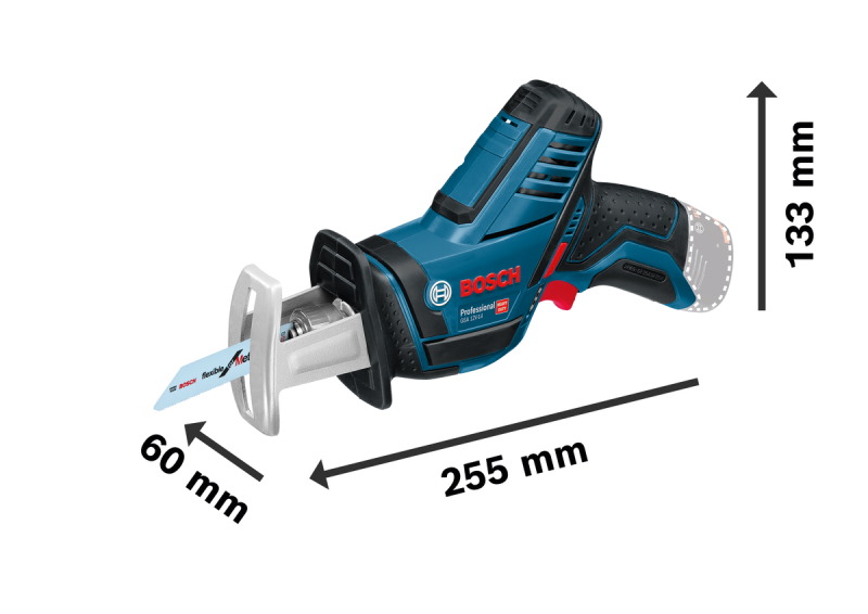 Bosch Akku-Säbelsäge GSA 12V-14 + L-BOXX 102 - Sologerät - 060164L905