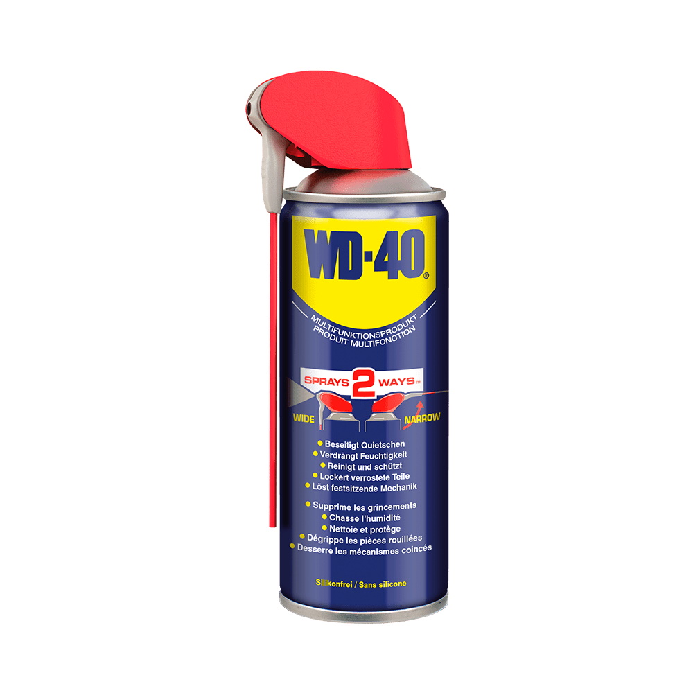 WD-40 Multifunktionsöl Smart Straw - Spray - Reinigung - Rostlöser - 400ml