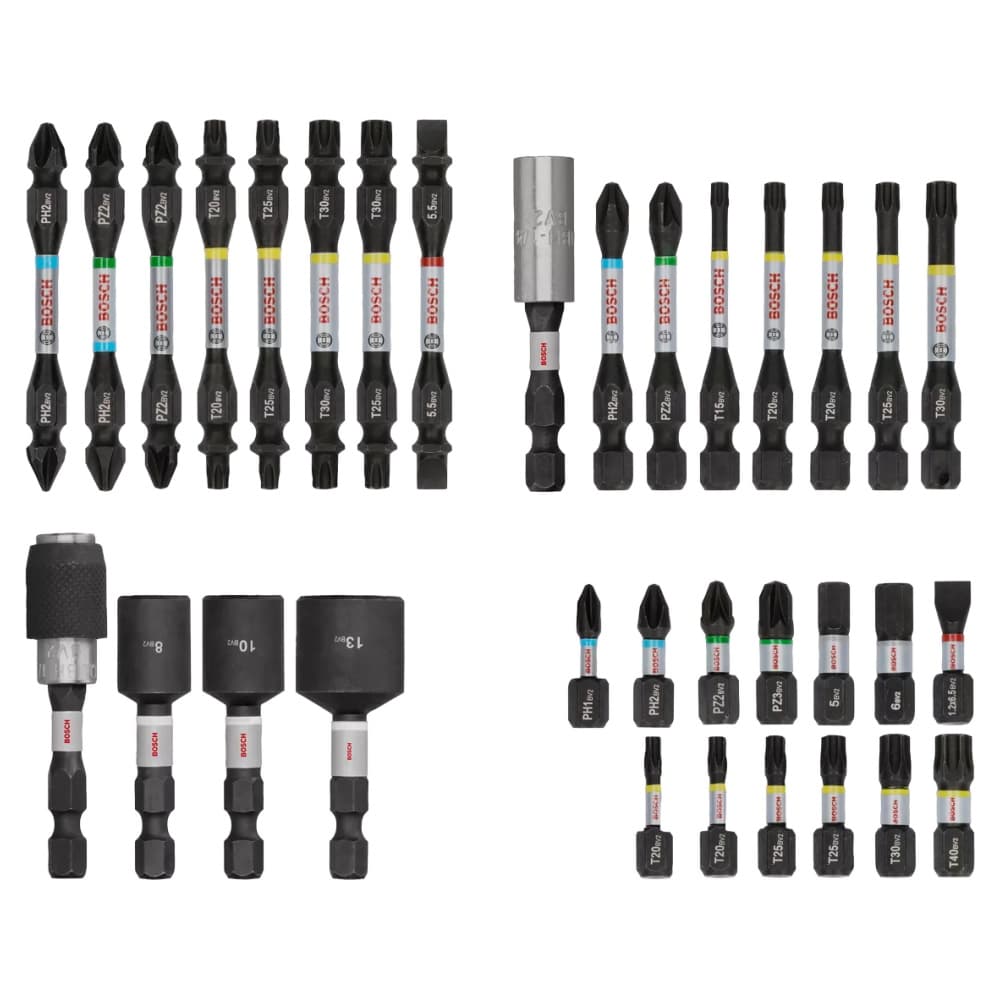 Bosch Schrauberbit Set Bitsatz 35 teilig - Pro Impact - Schlagschrauber