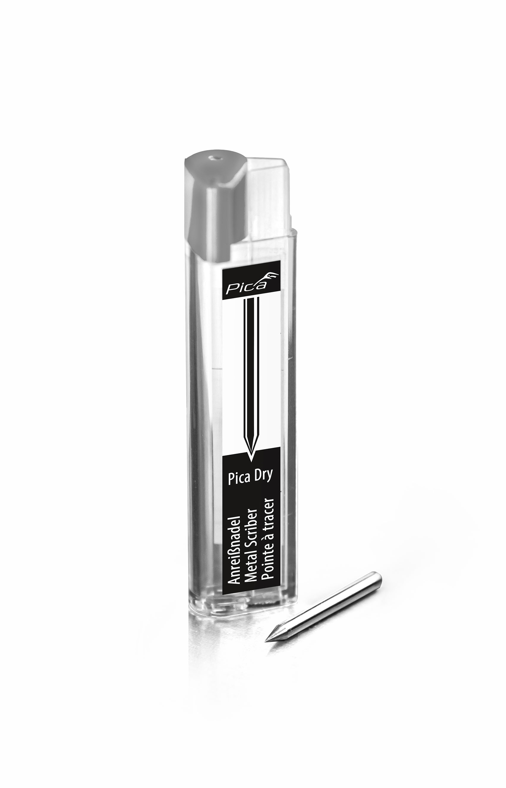 Pica Metal Set Dry - 30800 - für Metallarbeiten - mit Anreißnadel - Grafitmine