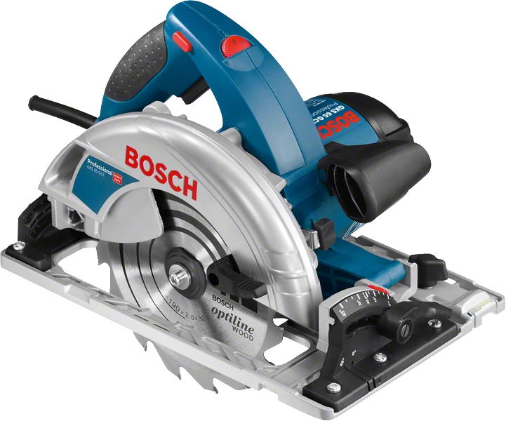 Bosch Handkreissäge GKS 65 GCE - Ø 190mm - 65mm Tiefe - 1800 Watt - L-BOXX