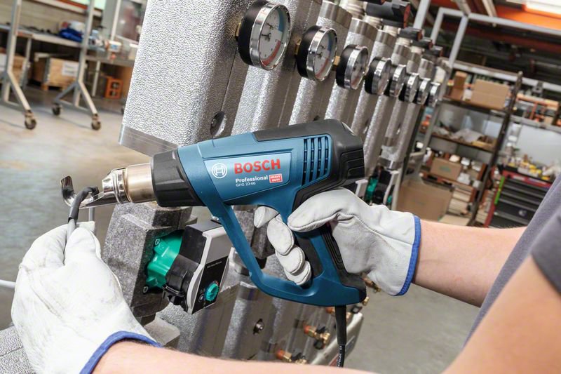 Bosch Heißluftgebläse GHG 23-66 - 2300 Watt - stufenlos - 650 Grad - 4 Programme