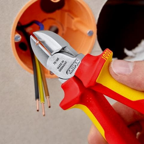 Knipex 70 06 160 Seitenschneider - VDE - bis 4,0 mm - 160mm