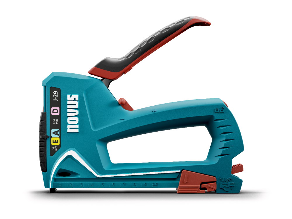 Novus Handtacker J-29 - für Klammern A,H,D,G,E - bis zu 16mm - 030-0467