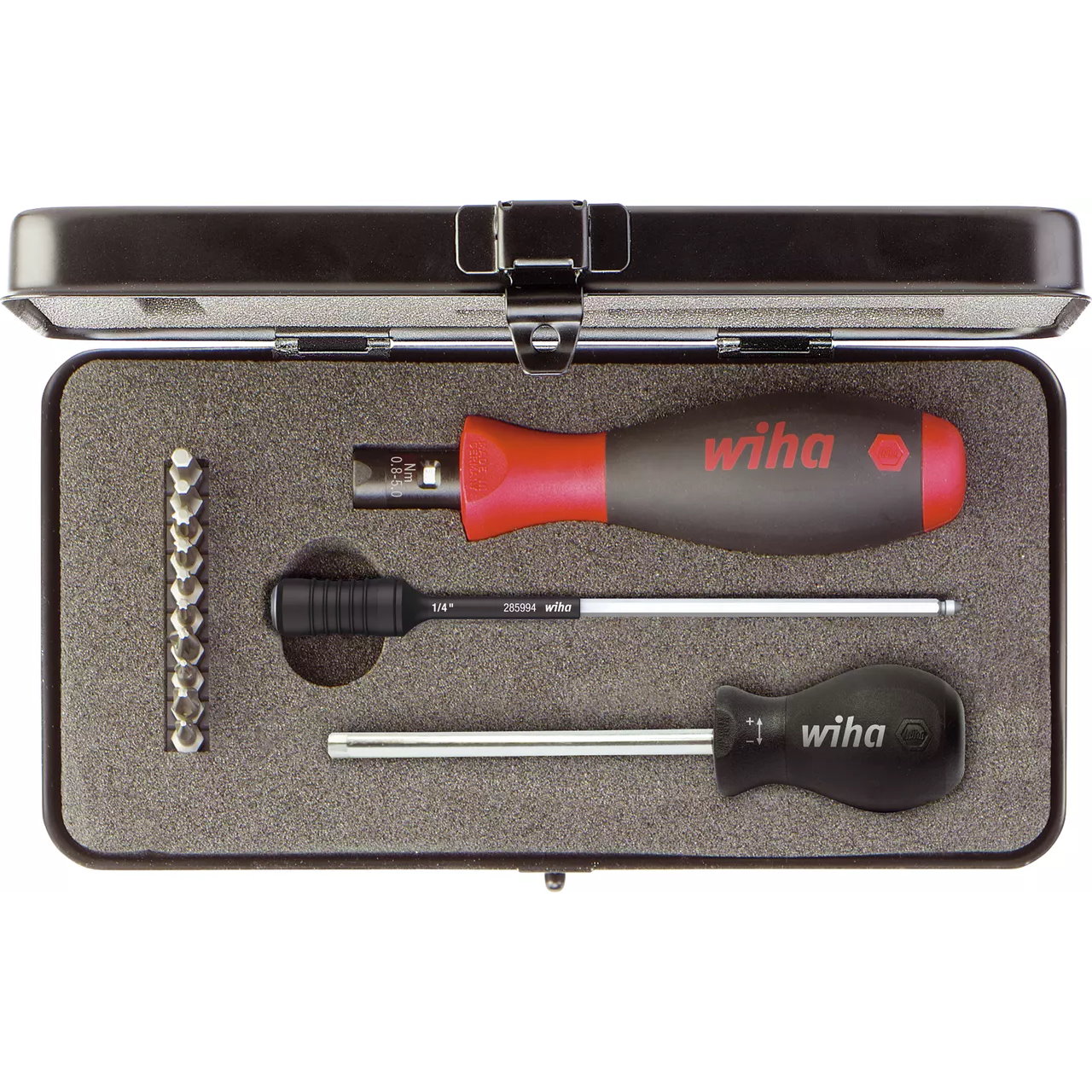 Wiha Drehmoment-Schraubendreher Set - 26893 - 0,8-5 NM - in Box - 14-tlg.