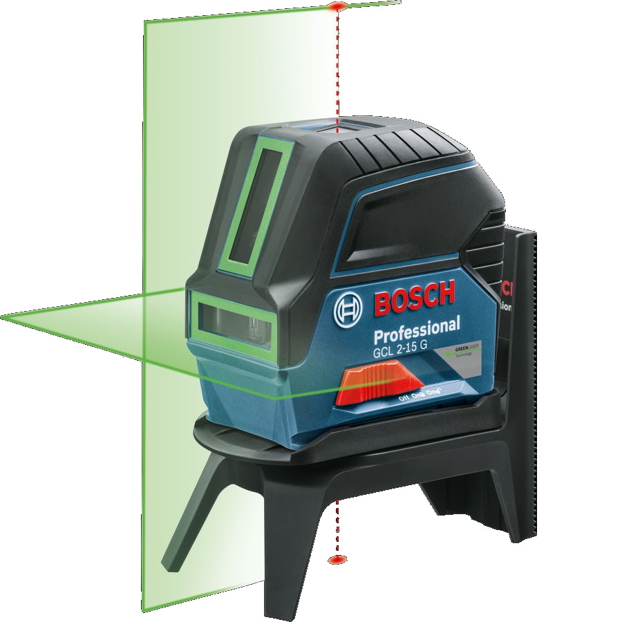 Bosch Professional GCL 2-15 G Kombilaser - Punktlaser - Linienlaser - Grün