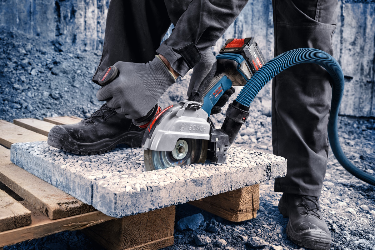 Bosch Akku Winkelschleifer EXPERT EXWS18V-180P 180mm BITURBO ohne Akku/Ladegerät