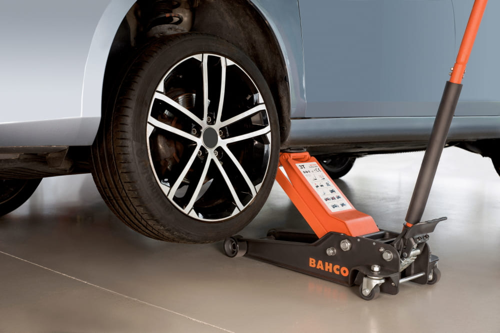 Bahco Wagenheber Rangierwagenheber BH 13000 3 T mit Doppelkolben