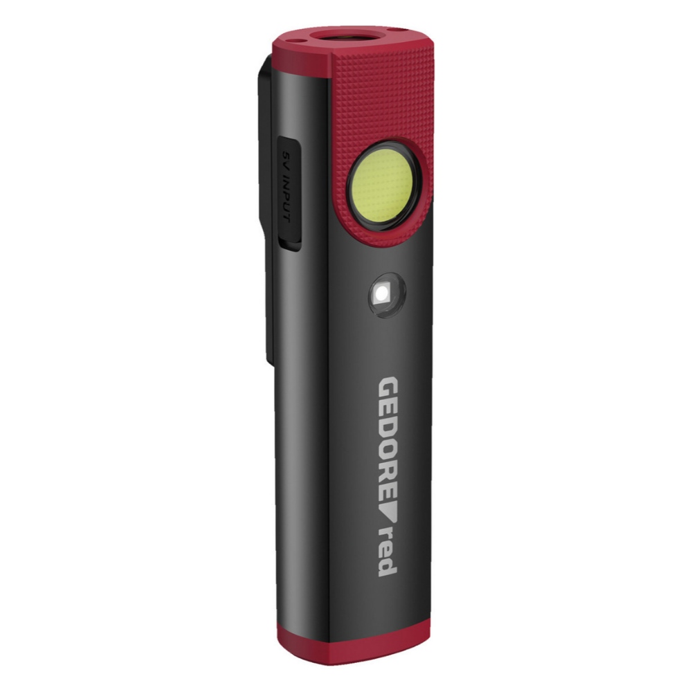 Gedore Arbeitslampe UV - mini Leuchte - 340 lm - arretierbarer Clip