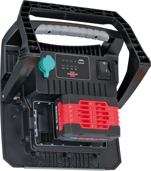 Brennenstuhl Multi Battery LED Akku Hybrid Baustrahler 6050 MH - 6200lm