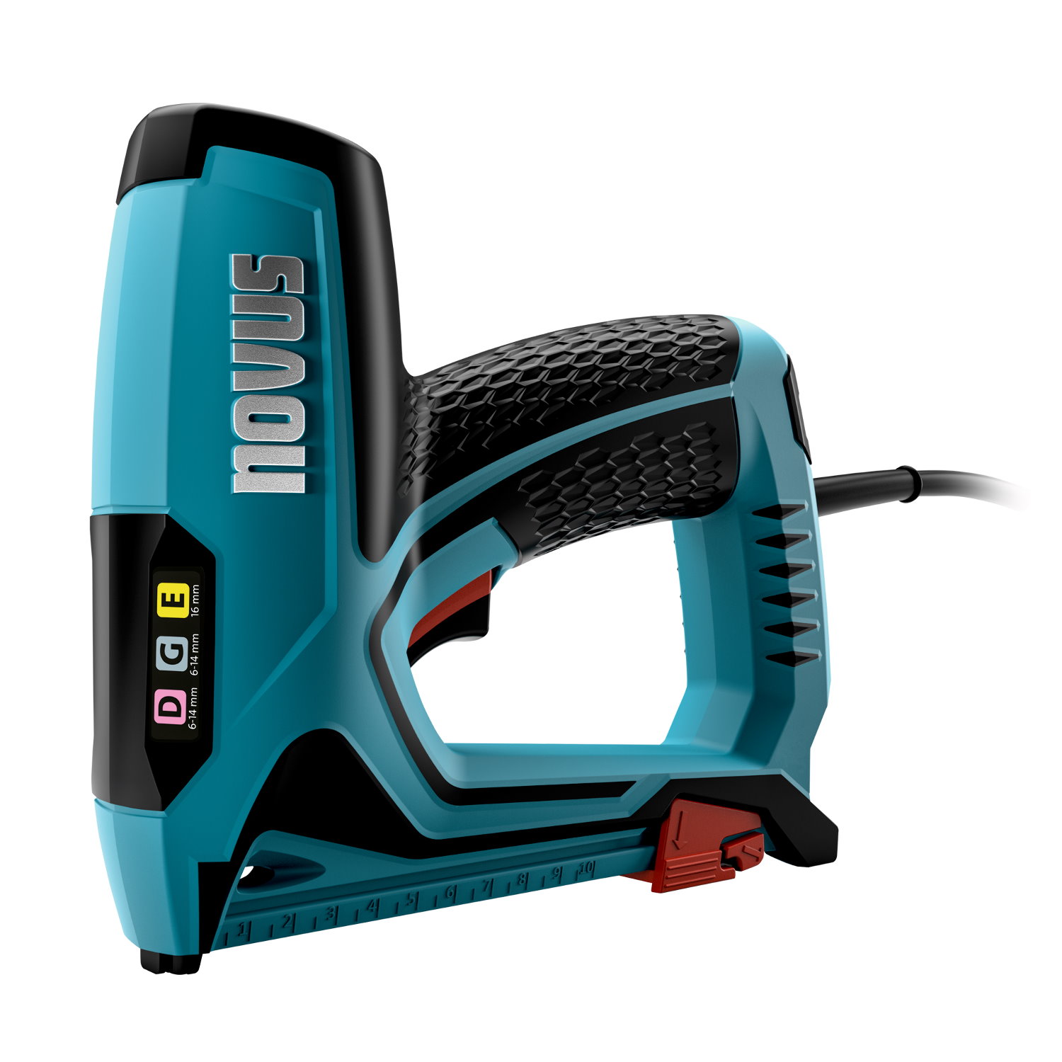 Novus Elektrotacker J-151 - DGE - Klammern bis 14mm / Nägel bis 16mm - 031-0361