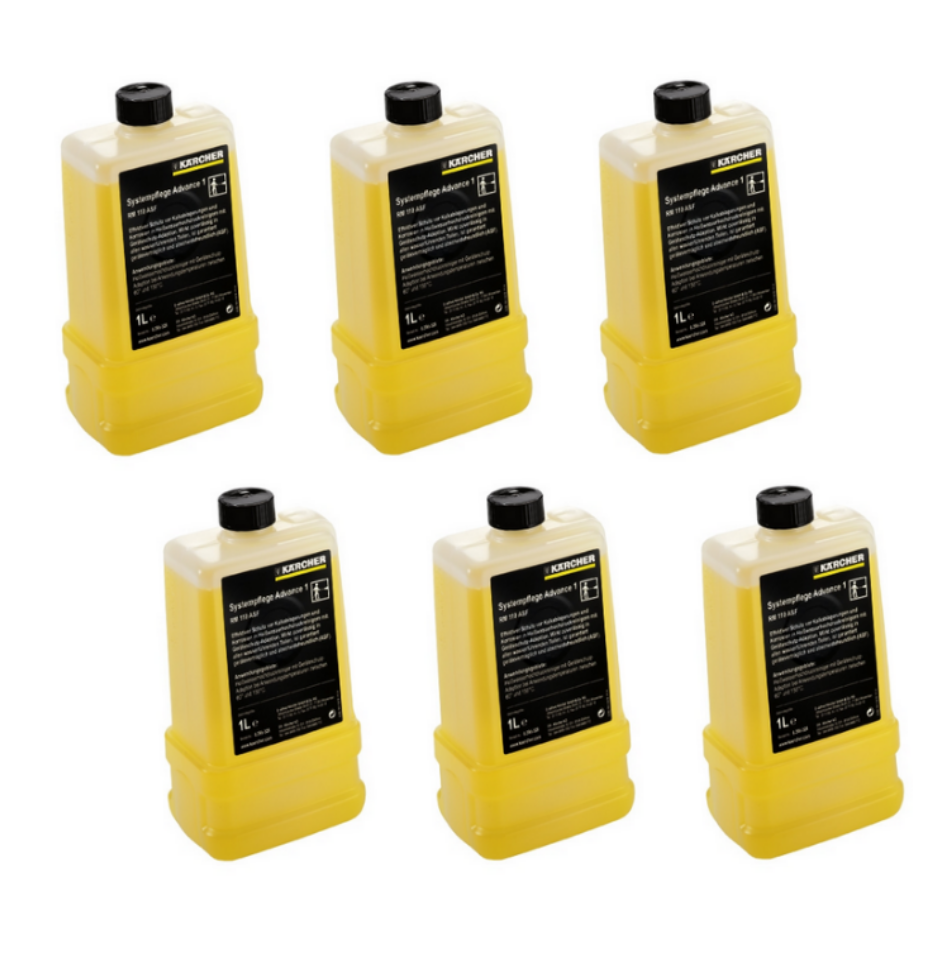 Kärcher Reinigungsmittel Systempflege Advance 1 RM 110 ASF 6x1Liter - 6 Stück