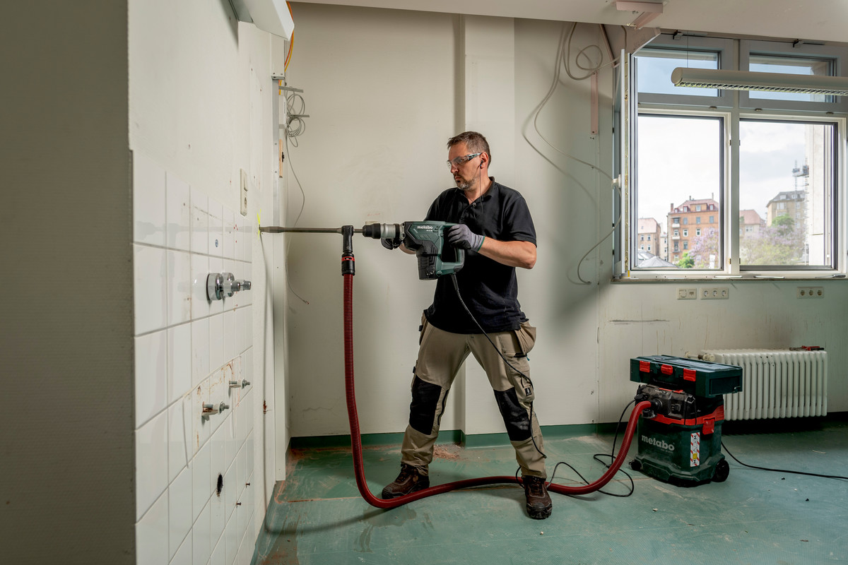 Metabo Kombihammer KH 5-40 - 600763500 - SDS-MAX - 1100W - Kunststoffkoffer
