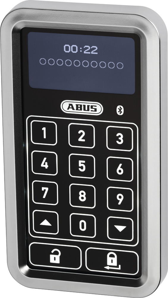 Abus Bluetooth-Tastatur Home Tec Pro CFT 3100 S in silber