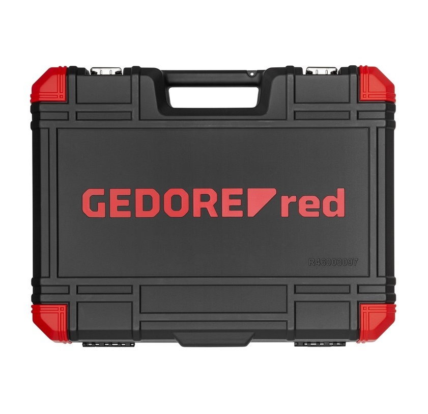 Gedore Red Steckschlüssel-Satz - 1/4" + 1/2" - R46003097 - 97-teilig - 3300186
