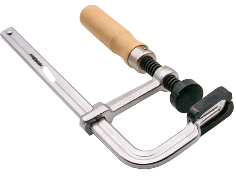 HM Müllner Ganzstahl-Schraubzwinge - 300mm - Ahorn - 120mm Ausladung - 122-300