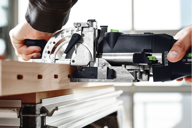 Festool Dübelfräse DOMINO DF 500 Q-Plus 100Y Limited Edition - 420W - 578239