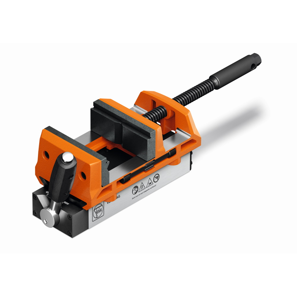 Fein Magnetschraubstock mit Backenbreite von 100mm VERSAMAG Schraubstock Set