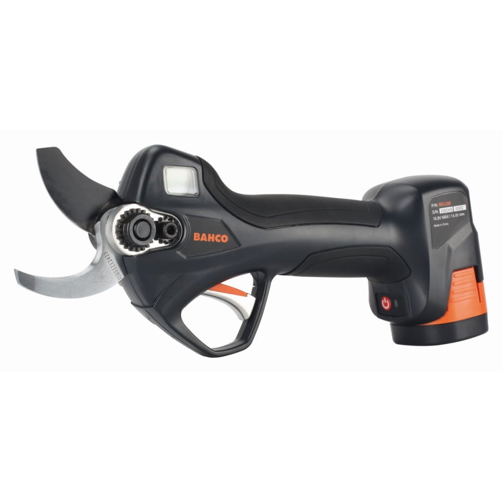 Bahco Akkuschere Gartenschere BCL235 - bis 35mm Äste - mit Akkus und Ladegerät