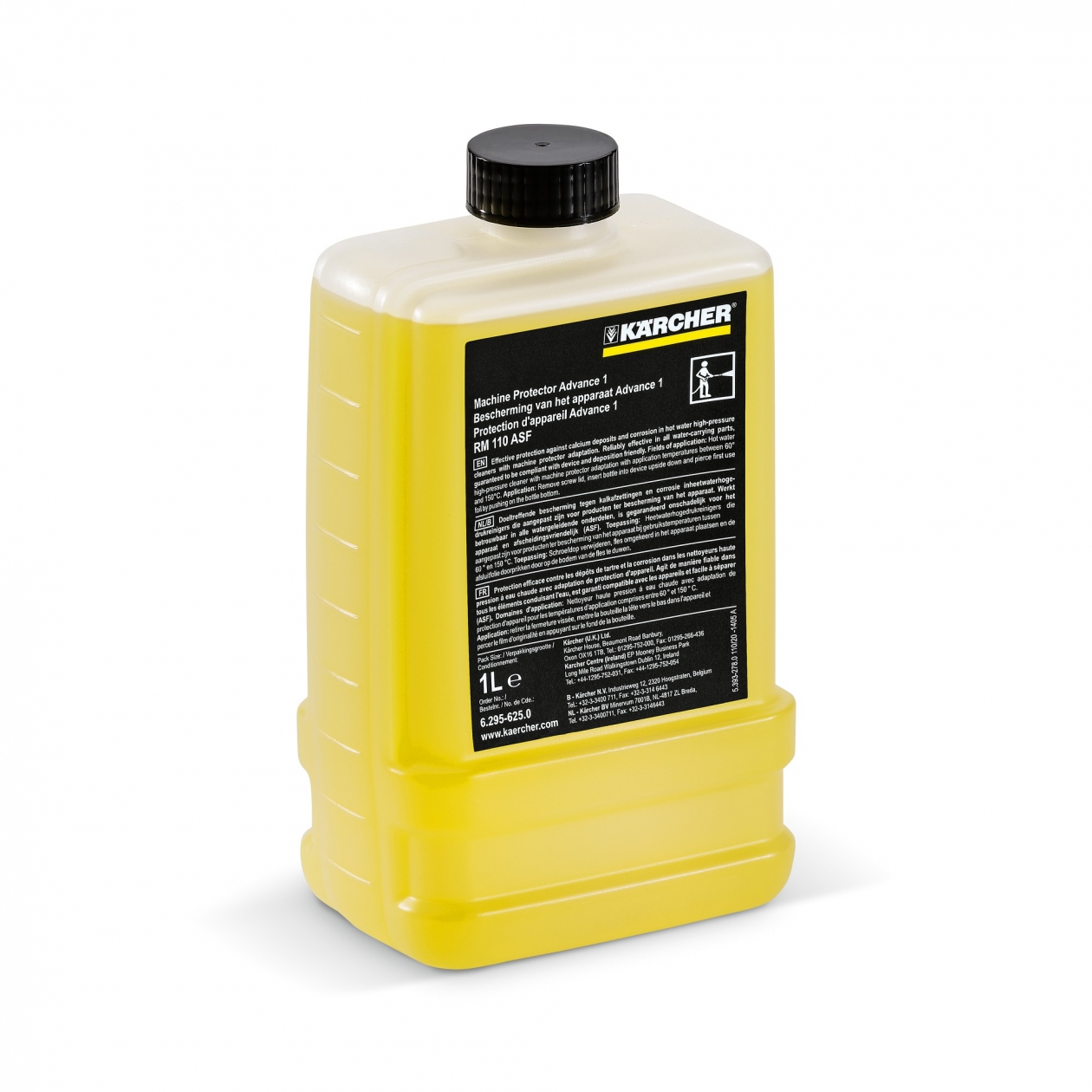 Kärcher Reinigungsmittel Systempflege Advance 1 RM 110 ASF 12x1Liter - 12 Stück